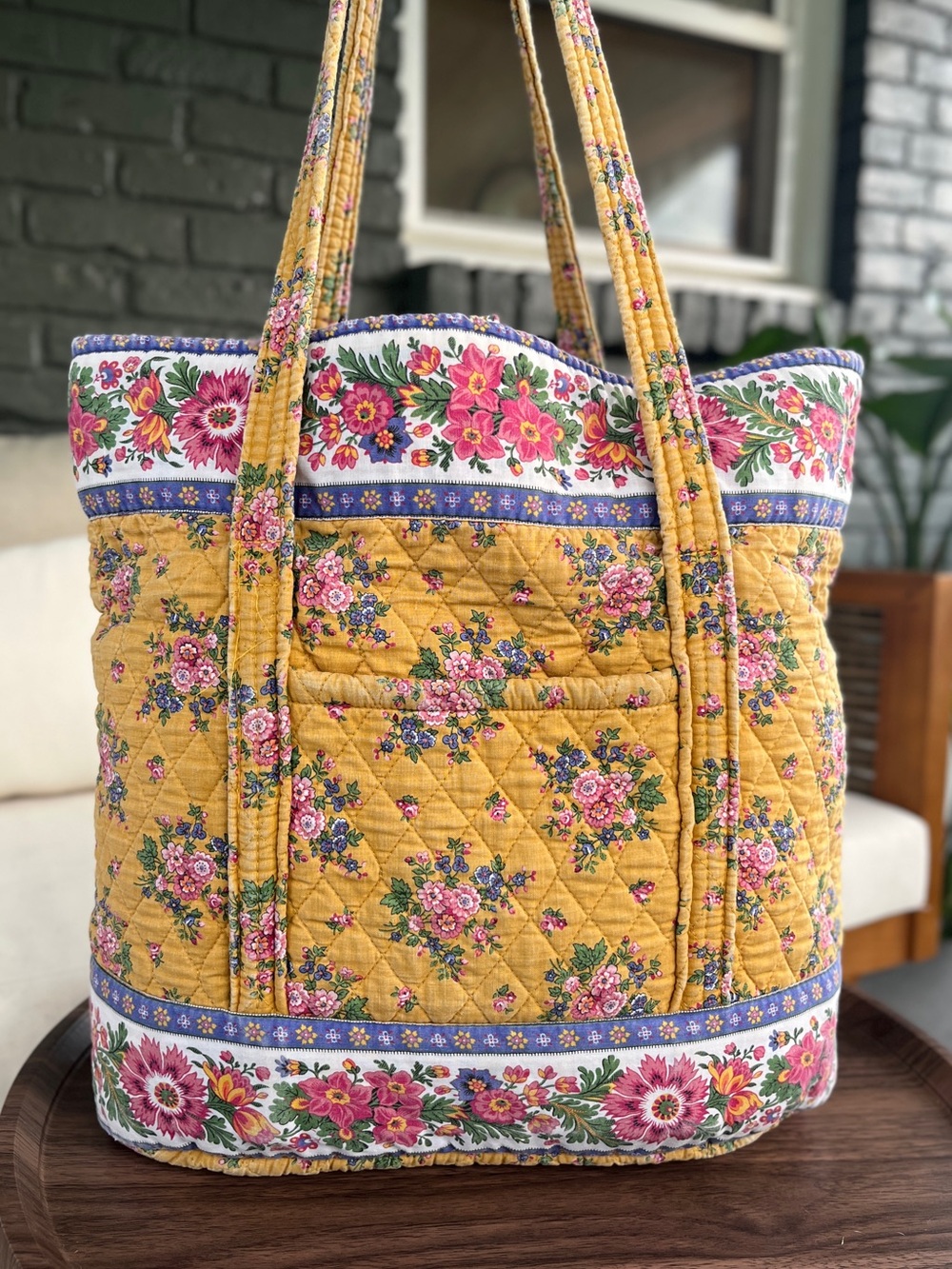 Vera Bradley Marigold Large Tote Bag